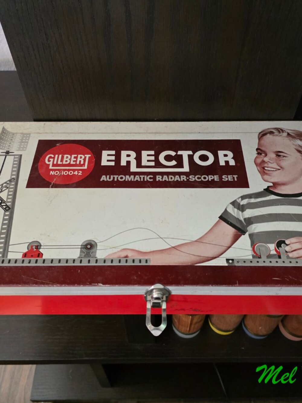 Vintage 1959 Gilbert Erector Set No. 10042 Automatic Radar-Scope Set